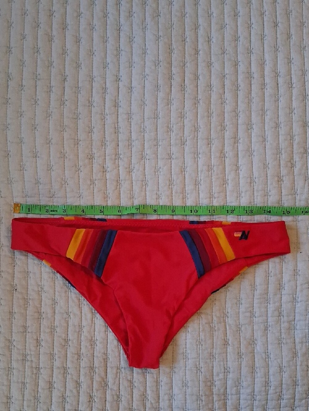Aviator Nation Red Bikini Bottoms - Picture 12 of 13